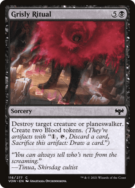 Grisly Ritual (116) — Innistrad: Crimson Vow