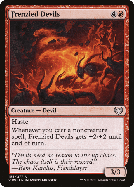 Frenzied Devils (159) — Innistrad: Crimson Vow