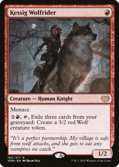 Kessig Wolfrider (165) — Innistrad: Crimson Vow