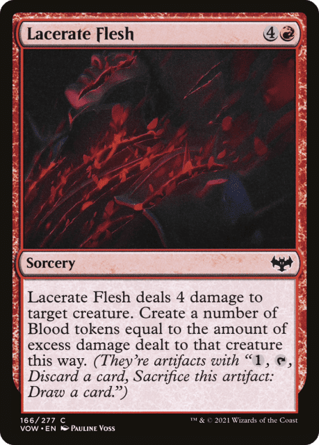 Lacerate Flesh (166) — Innistrad: Crimson Vow