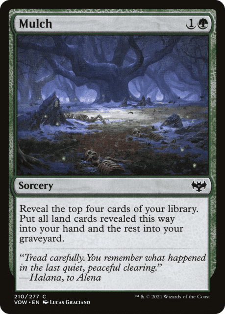 Mulch (210) — Innistrad: Crimson Vow