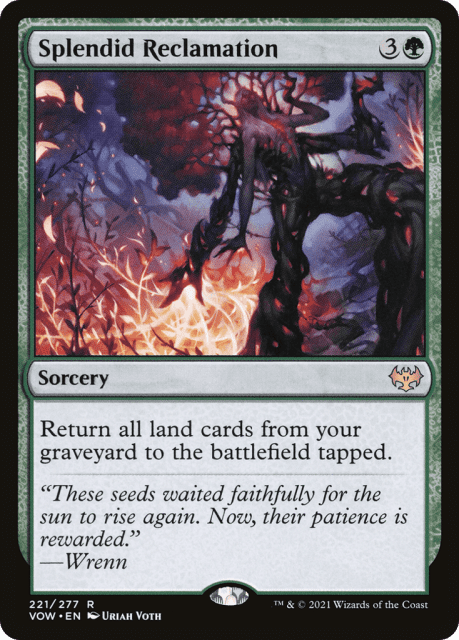 Splendid Reclamation (221) — Innistrad: Crimson Vow