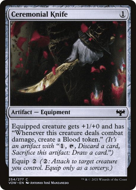 Ceremonial Knife (254) — Innistrad: Crimson Vow