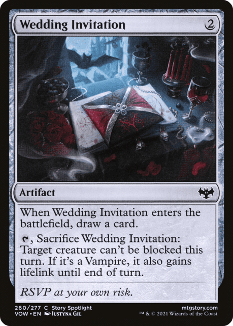 Wedding Invitation (260) — Innistrad: Crimson Vow