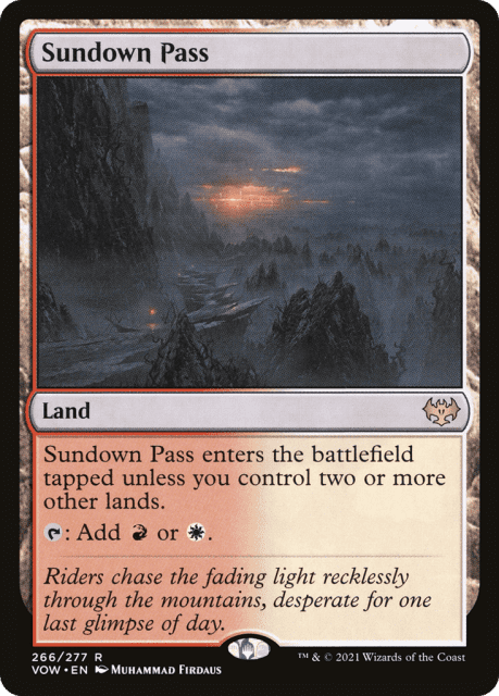 Sundown Pass (266) — Innistrad: Crimson Vow