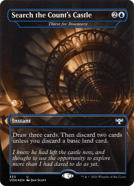 Thirst for Discovery (333) — Innistrad: Crimson Vow