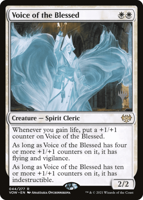 Voice of the Blessed (44) — Innistrad: Crimson Vow Promos