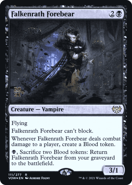 Falkenrath Forebear (111) — Innistrad: Crimson Vow Promos