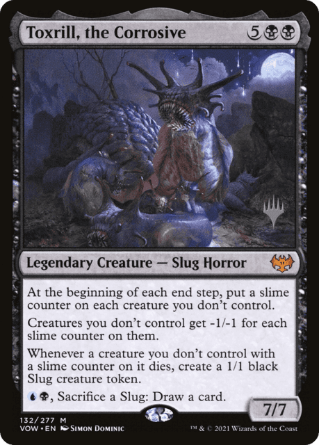 Toxrill, the Corrosive (132) — Innistrad: Crimson Vow Promos