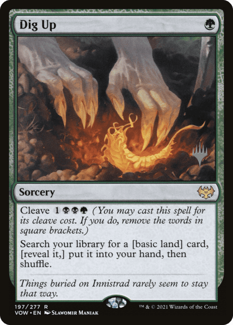 Dig Up (197) — Innistrad: Crimson Vow Promos