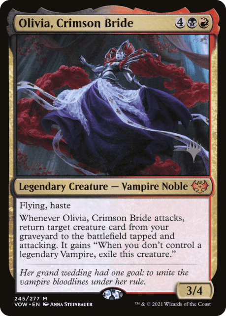 Olivia, Crimson Bride (245) — Innistrad: Crimson Vow Promos