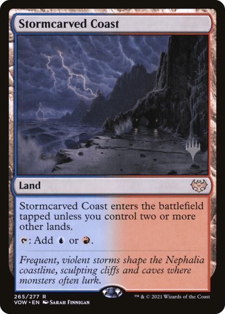 Stormcarved Coast (265) — Innistrad: Crimson Vow Promos