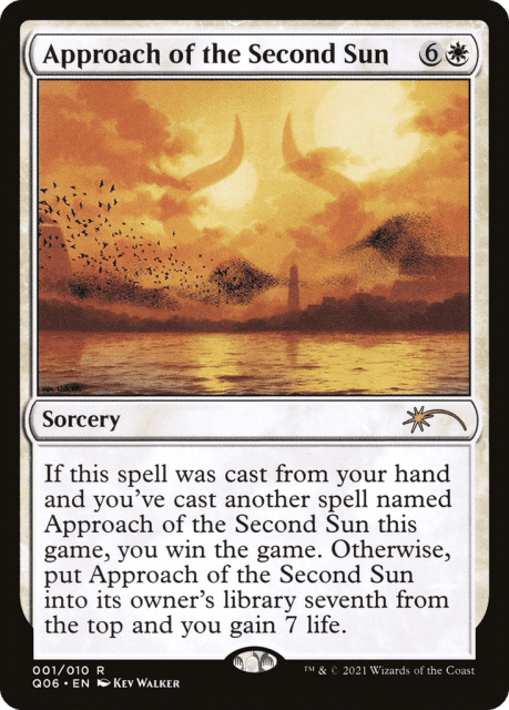 Approach of the Second Sun (1) — Pioneer Challenger Decks 2021