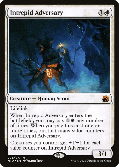 Intrepid Adversary (25) — Innistrad: Midnight Hunt