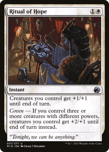 Ritual of Hope (31) — Innistrad: Midnight Hunt