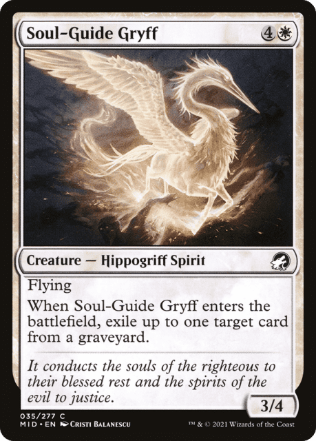Soul-Guide Gryff (35) — Innistrad: Midnight Hunt