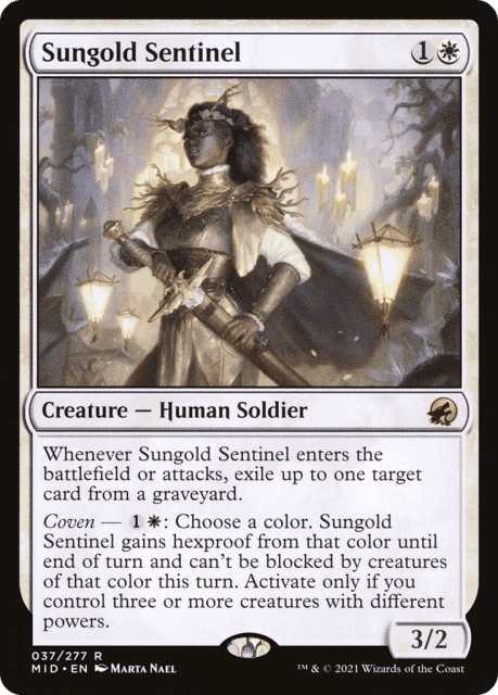 Sungold Sentinel (37) — Innistrad: Midnight Hunt