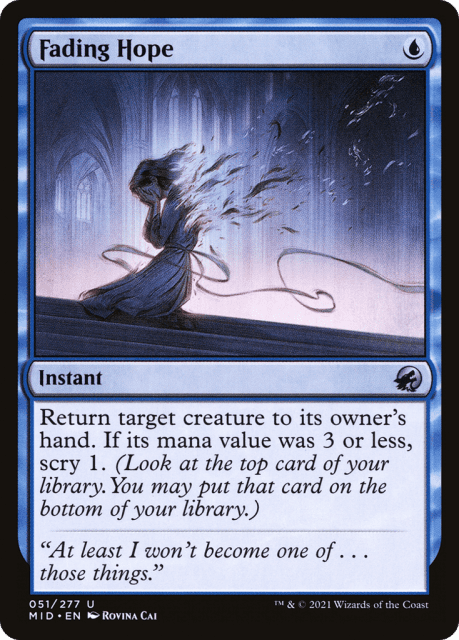 Fading Hope (51) — Innistrad: Midnight Hunt