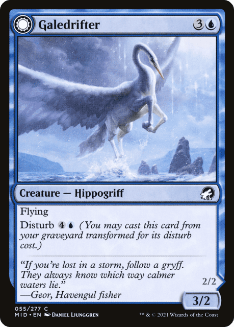 Galedrifter // Waildrifter (55) — Innistrad: Midnight Hunt