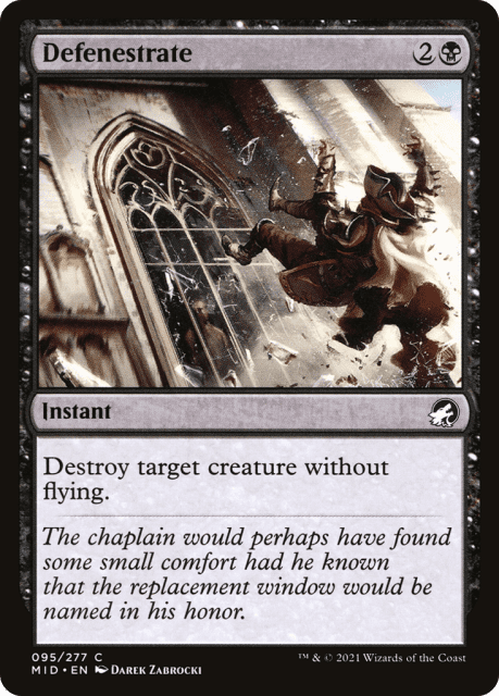 Defenestrate (95) — Innistrad: Midnight Hunt