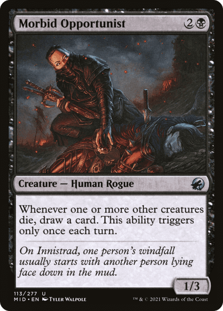 Morbid Opportunist (113) — Innistrad: Midnight Hunt