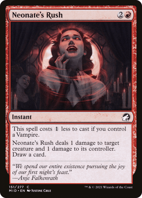 Neonate's Rush (151) — Innistrad: Midnight Hunt