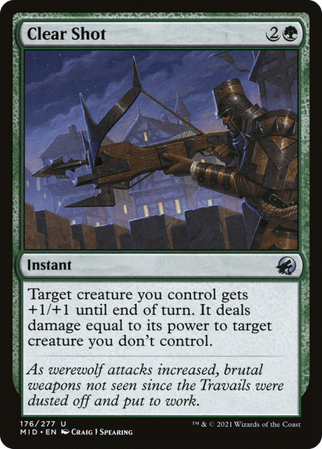Clear Shot (176) — Innistrad: Midnight Hunt
