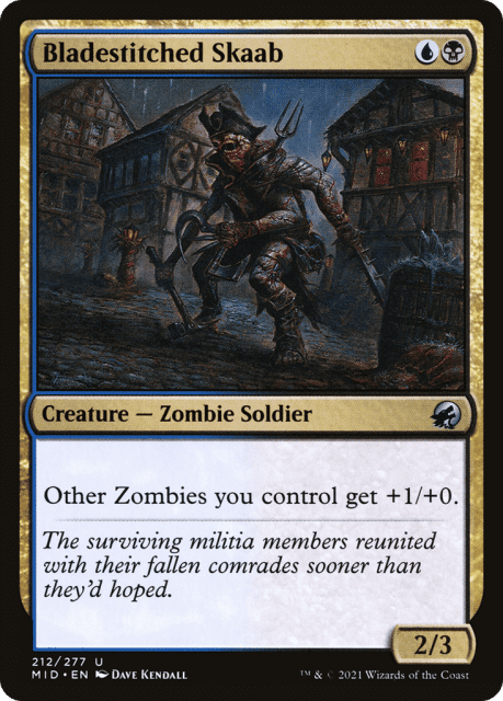 Bladestitched Skaab (212) — Innistrad: Midnight Hunt