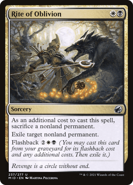 Rite of Oblivion (237) — Innistrad: Midnight Hunt