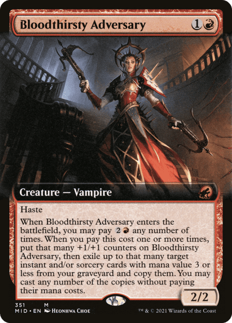 Bloodthirsty Adversary (351) — Innistrad: Midnight Hunt