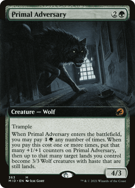 Primal Adversary (363) — Innistrad: Midnight Hunt