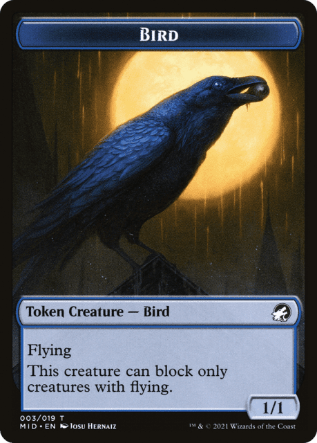 Bird (3) — Innistrad: Midnight Hunt
