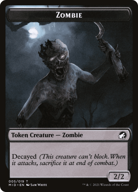 Zombie (5) — Innistrad: Midnight Hunt