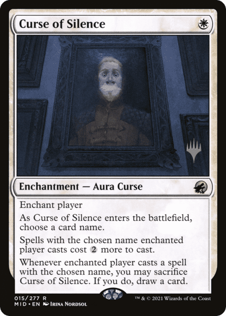 Curse of Silence (15) — Innistrad: Midnight Hunt Promos