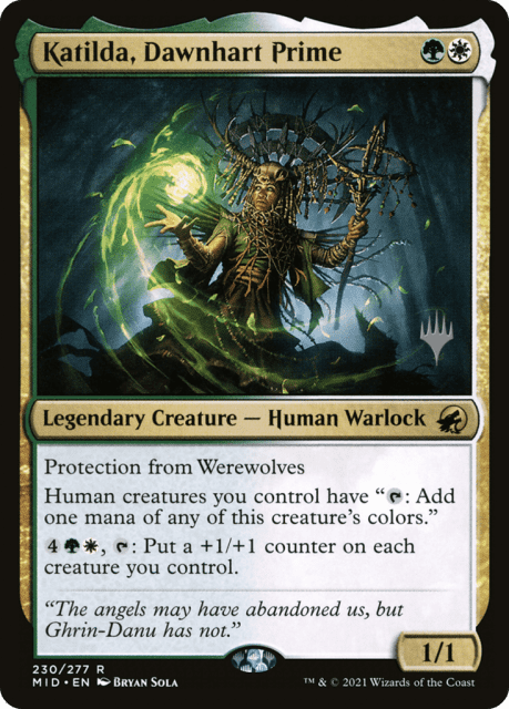 Katilda, Dawnhart Prime (230) — Innistrad: Midnight Hunt Promos