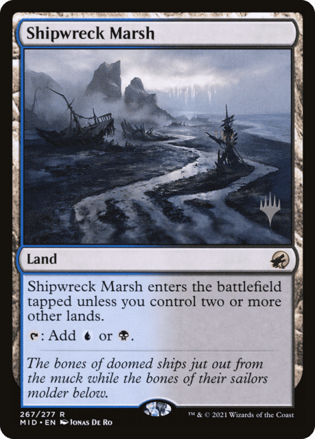 Shipwreck Marsh (267) — Innistrad: Midnight Hunt Promos