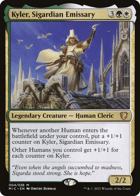 Kyler, Sigardian Emissary (4) — Midnight Hunt Commander