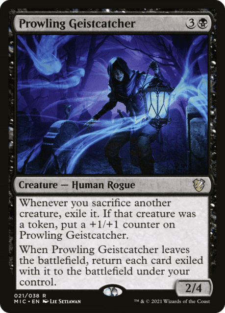 Prowling Geistcatcher (21) — Midnight Hunt Commander
