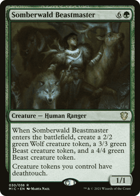 Somberwald Beastmaster (30) — Midnight Hunt Commander