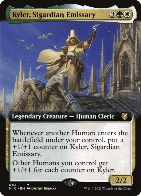 Kyler, Sigardian Emissary (42) — Midnight Hunt Commander