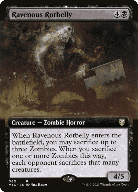 Ravenous Rotbelly (60) — Midnight Hunt Commander
