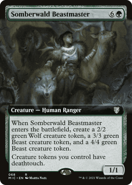 Somberwald Beastmaster (68) — Midnight Hunt Commander