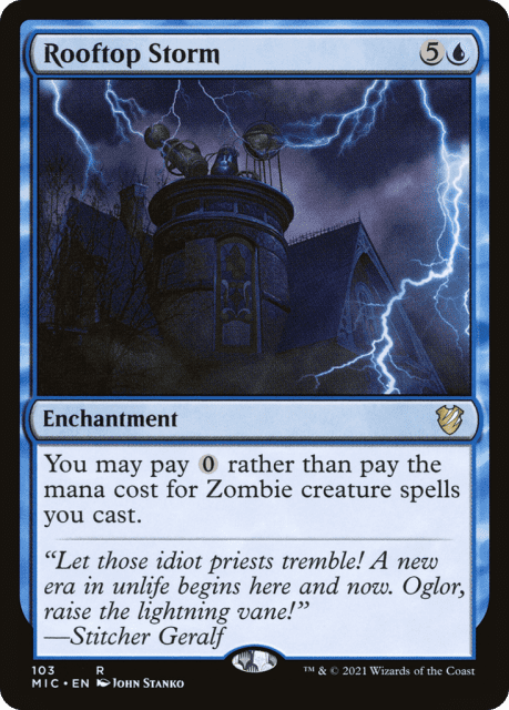 Rooftop Storm (103) — Midnight Hunt Commander