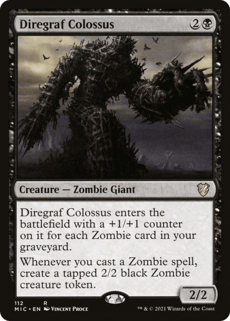 Diregraf Colossus (112) — Midnight Hunt Commander