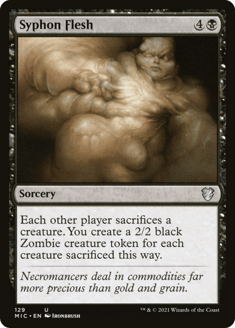 Syphon Flesh (129) — Midnight Hunt Commander