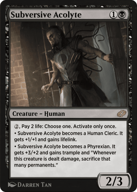 Subversive Acolyte (19) — Jumpstart: Historic Horizons