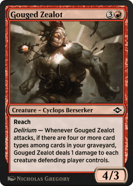 Gouged Zealot (463) — Jumpstart: Historic Horizons