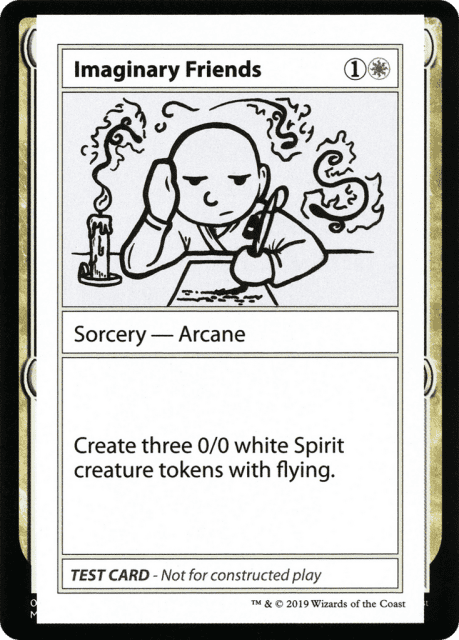 Imaginary Friends (7) — Mystery Booster Playtest Cards 2021