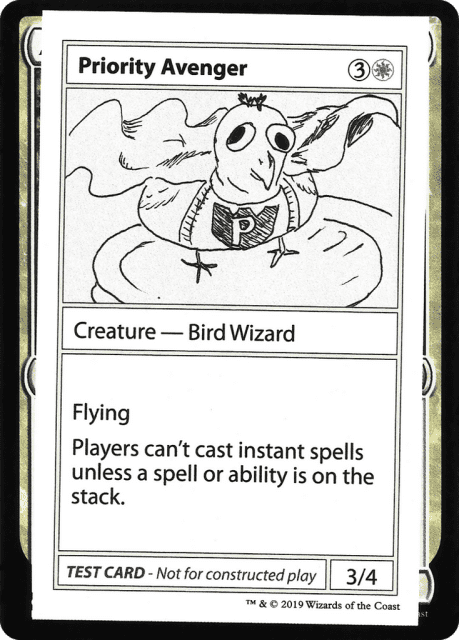 Priority Avenger (9) — Mystery Booster Playtest Cards 2021