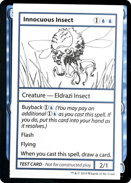 Innocuous Insect (23) — Mystery Booster Playtest Cards 2021